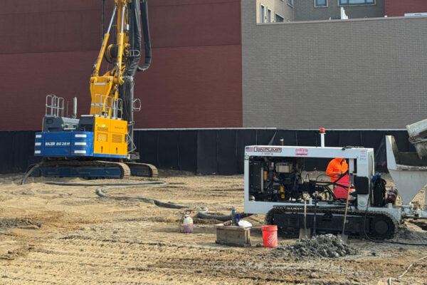 Cropped jobsite