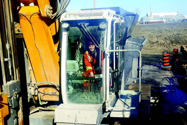 Kassie Davidson, the first female service technician in ECA’s history