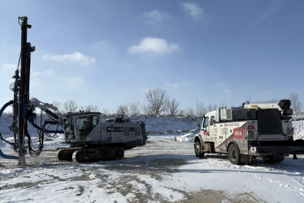 Furukawa Rock Drill ready for a quick service call from ECA